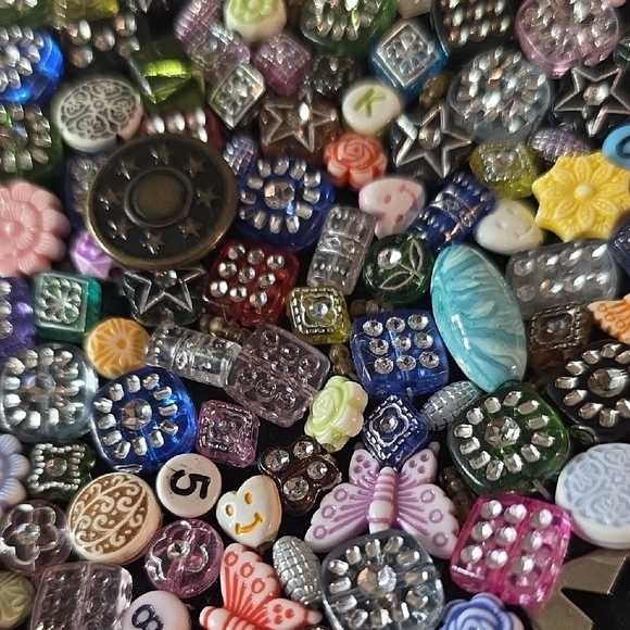 Vintage Colorful Beaded Women's Bag - Picture 4 of 7